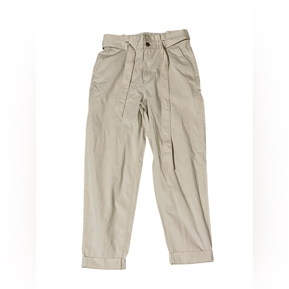 Banana Republic Barrel paper bag waist pants